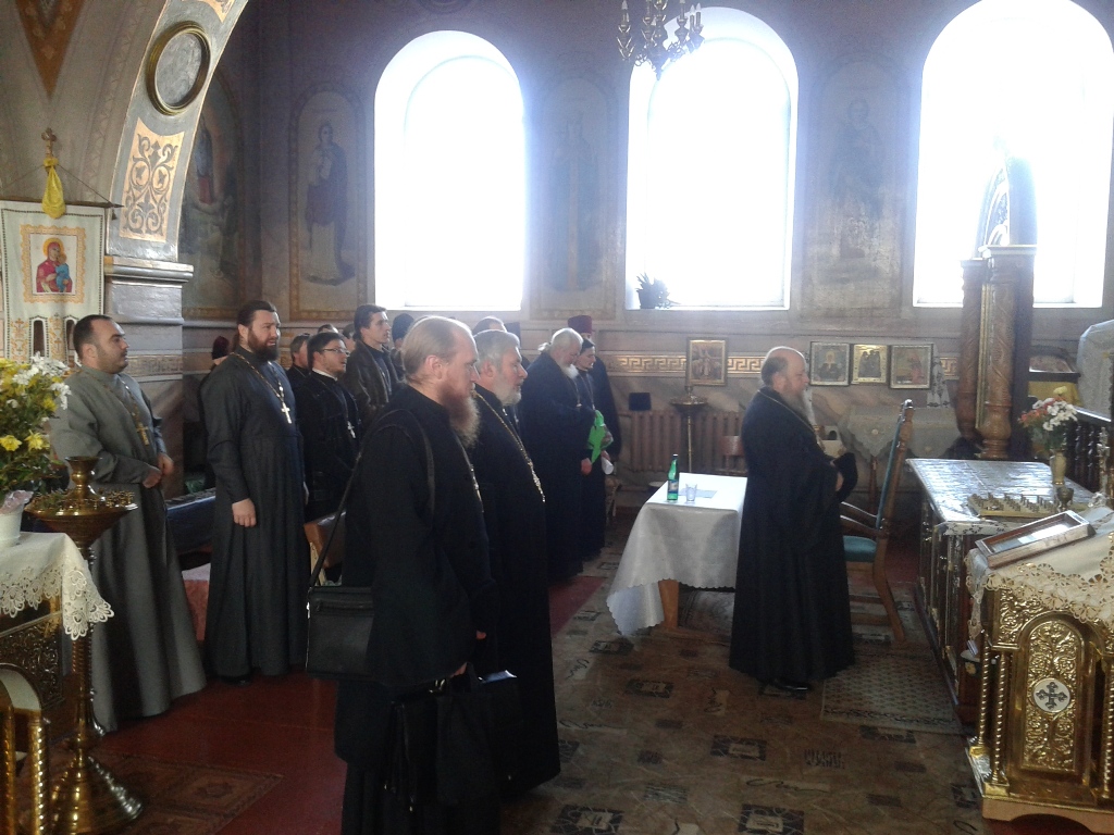 Керуючий Волинською єпархією епископ Нафанаїл очолив збори духовенства Рожищенського благочиння